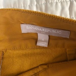 Banana Republic corduroy mini skirt